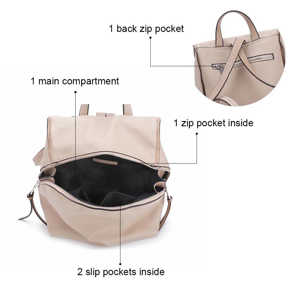 Women bags Fashion backpack large capacity school bags travel backpacks