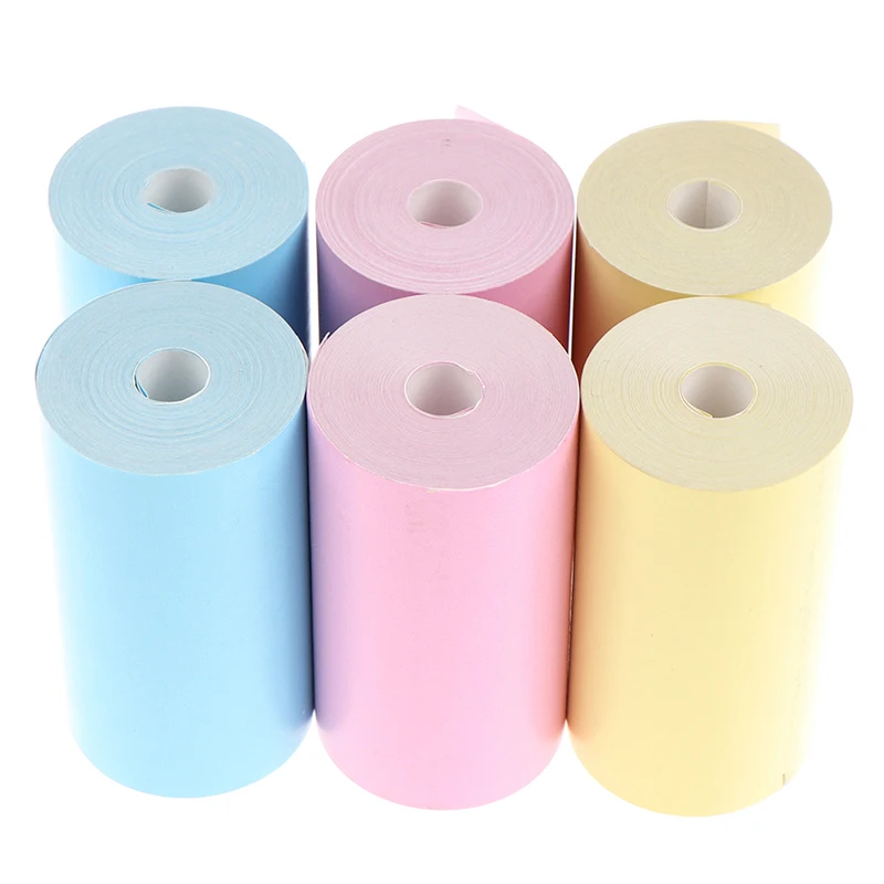 

Аксессуары для домашних мини-принтеров, бумага для термопринтера, наклейки белого цвета, пустые этикетки, 57*30 мм