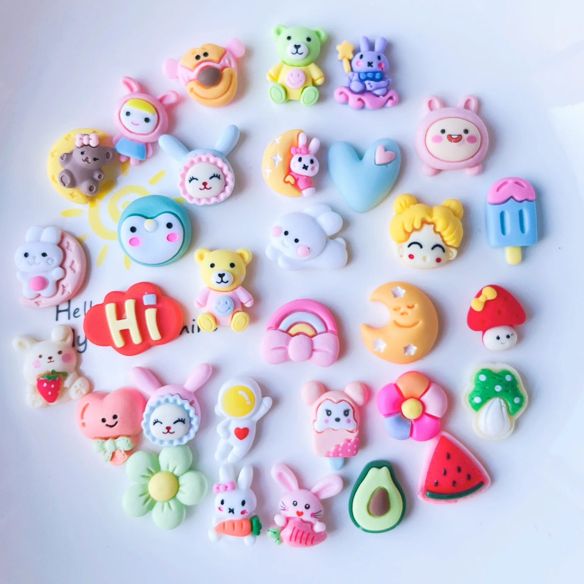 

3D Kawaii Cute Water Cup Stickers Cartoon Mobile Phone Stickers Three-dimensional Resin DIY Mobile Phone Refrigerator Stickers