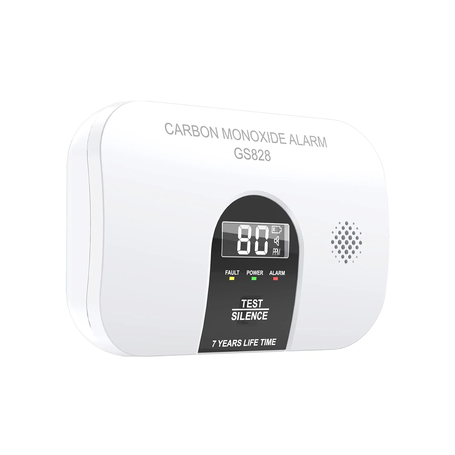 

Meross CO Detector Carbon Monoxide Alarm 85dB Siren Sound Sensor Poisoning Smoke Gas Sensor Warning LCD Indicator