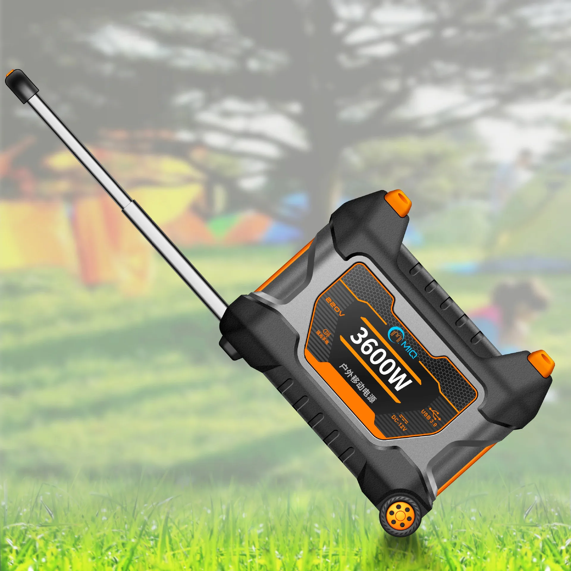 Портативная зарядная станция большой емкости 3600 Вт/220 Втч перезаряжаемый