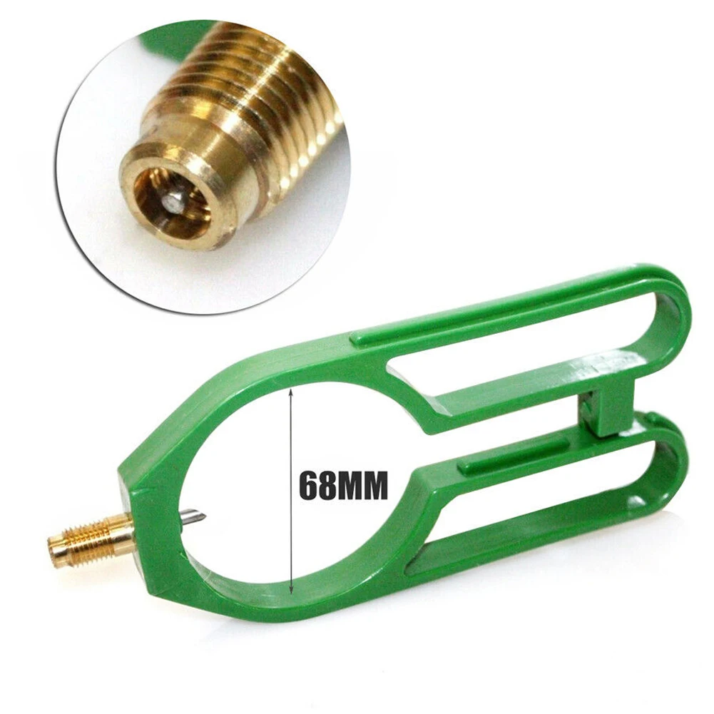 

R134A Air Conditioning A/C Refrigerant Gas 2.68\" Can Side Quick Tap W/ 1/4 Valve Car Accessories High Quality Open Valve