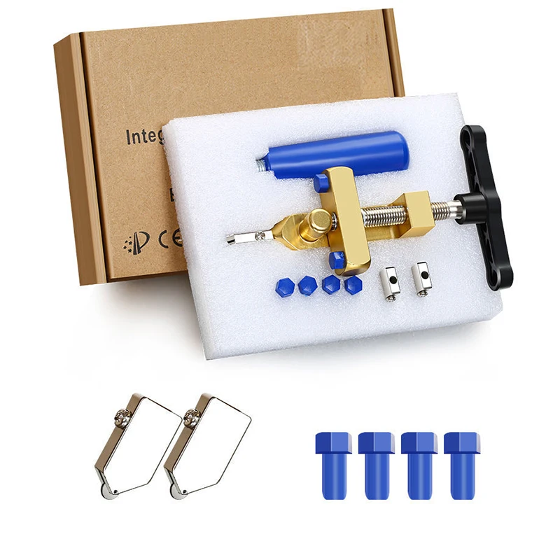 Резак для стеклокерамической плитки с ножевым колесом 2 в 1 алмазный роликовый