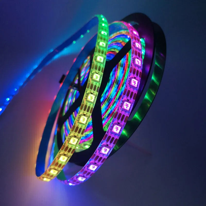Пиксельная светодиодная RGB ленсветильник WS2815 (WS2812B/WS2813) индивидуальное