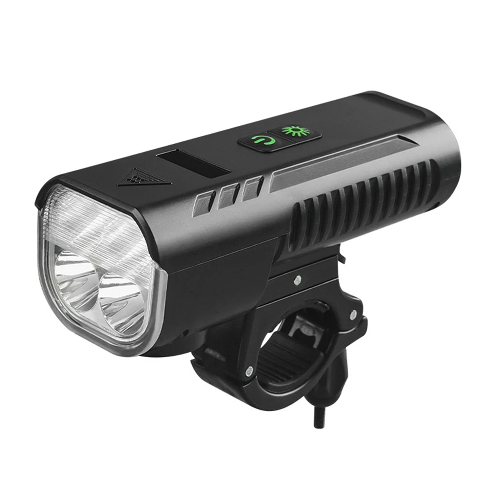 

Riding Lamp, Intelligent Light Sense,Capacity USB Rechargeable Aluminum Alloy Bicycle Headlight