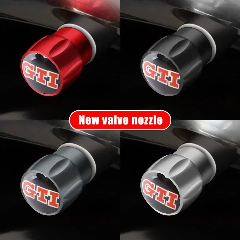 Фото Колпачки на ниппель для колес Volkswagen (VW) R-Line, Golf, GTI, Passat, Jetta, Beetle, Magotan, Tiguan, Scirocco №2