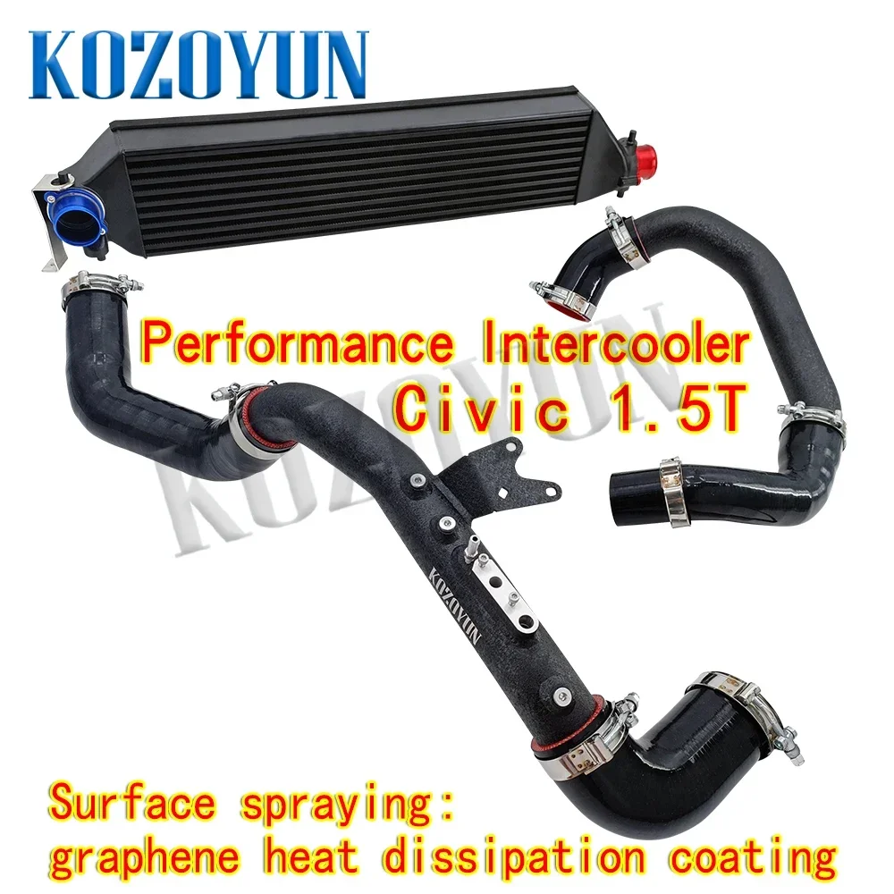 Производительный комплект заряжающей трубы интеркулера для Honda Civic 1 5 T FC/FK Si 2016-2021