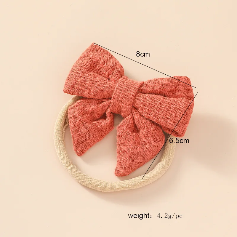 Рисунок 3 - Повязка на голову из муслина для новорожденных девочек