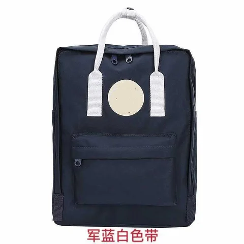 Оригинальный Классический рюкзак с логотипом, студенческий водонепроницаемый холщовый школьный ранец для ноутбука, сумка для хранения женских книг