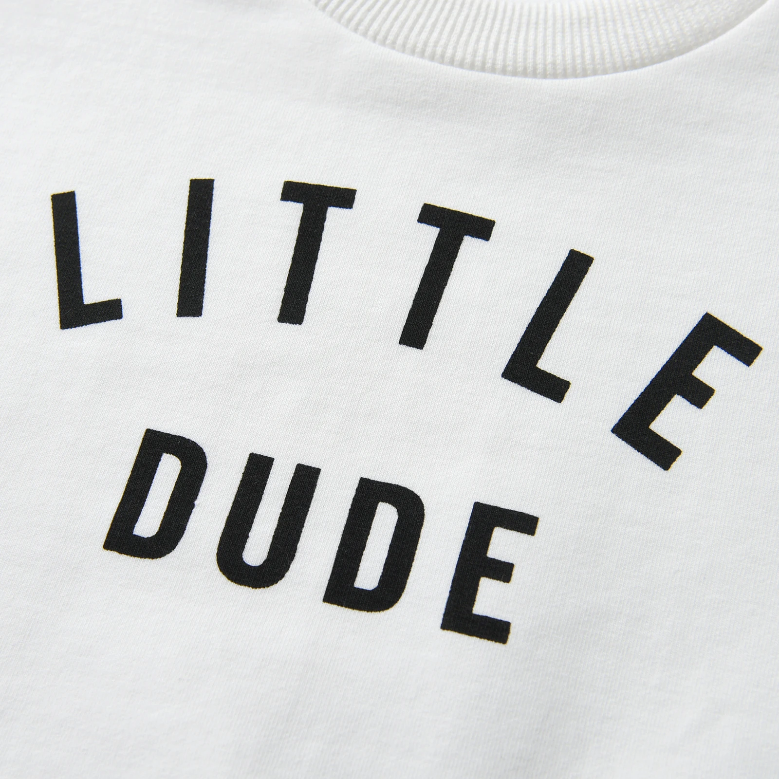 2 шт. хлопковая футболка с длинным рукавом и штаны для мальчиков