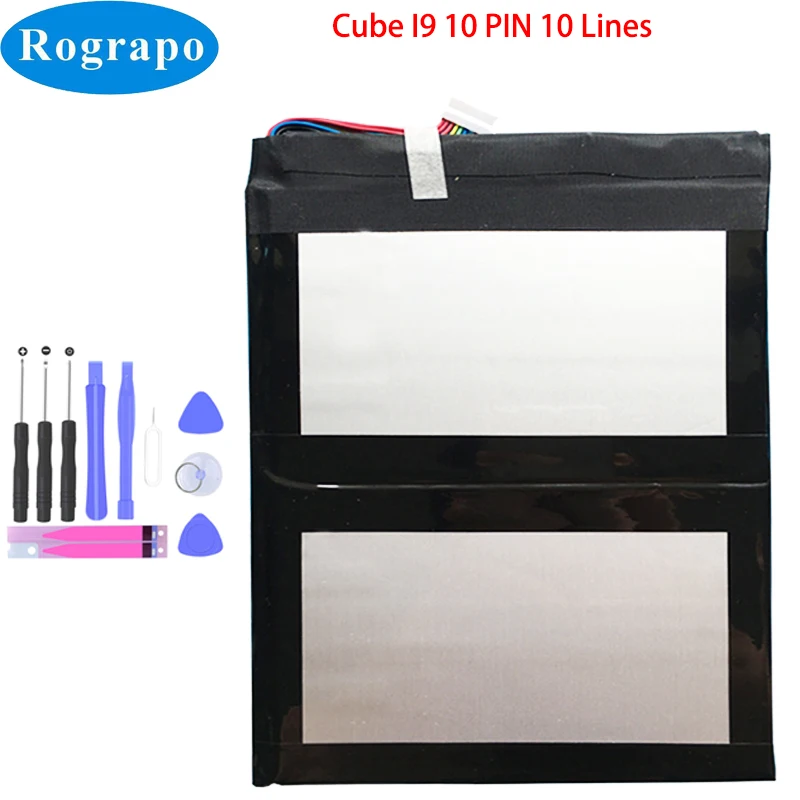 

New 7.4V 6000mAh Li-Polymer Laptop Notebook Battery For Alldocube Cube i9 i1331 Accumulator 10 Wire Plug