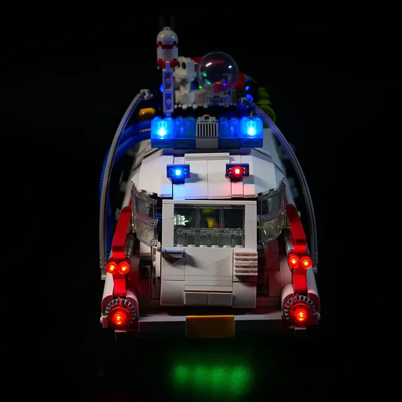 Фото Комплект светодиодных фонарей для LEGO 10274, идеи конфигурационных ламп «Охотники за привидениями», подарок «сделай сам» (не включает строительные блоки, наборы кирпичей, наборы моделей) №3