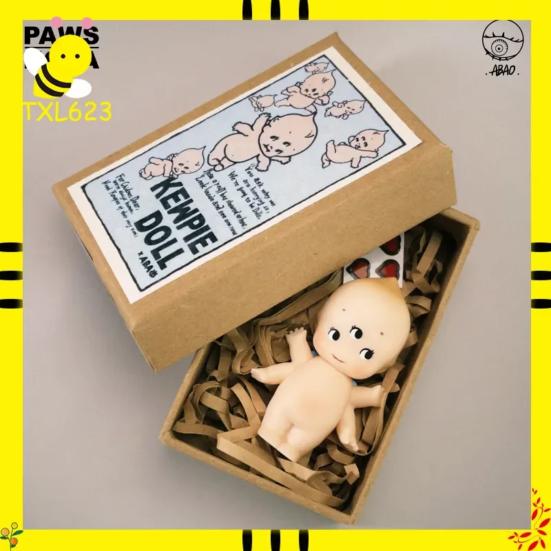 Фото Официальная виниловая фигурка Paws Nova Abao Three Eyed Four Armed, дизайнерская художественная игрушка с основанием в форме персика, декор для дома и рабочего стола, аниме-стиль №1
