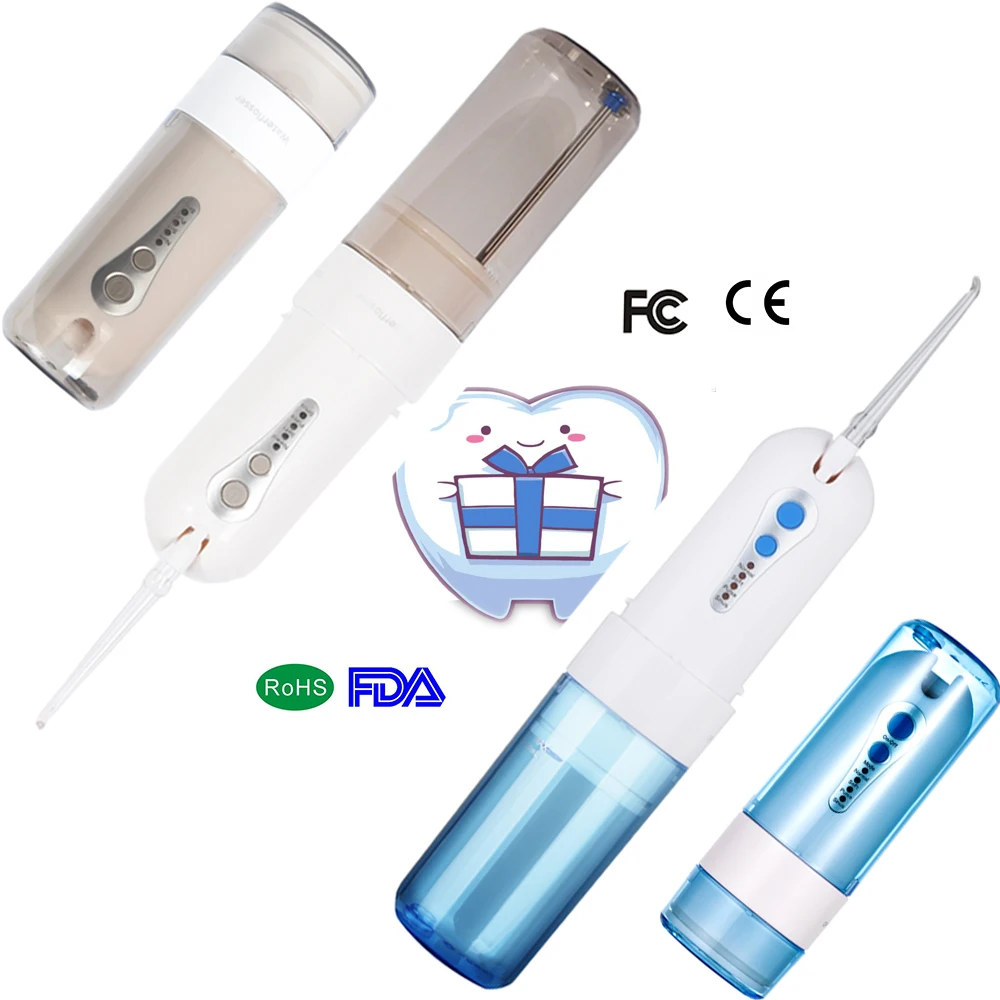 Портативный Электрический ирригатор для полости рта Waterpulse семейный чистки зубов