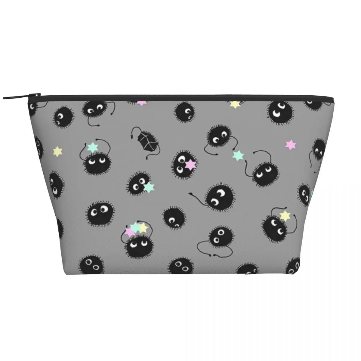 

Totoro Soot Sprites, детская дорожная сумка для туалетных принадлежностей, Женская студийная косметичка Hayao Miyazaki ghiвеликолепная косметичка, набор дл...