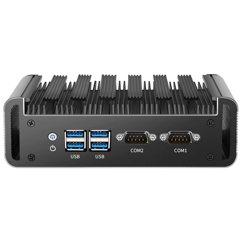 Мини-ПК, кулер, Intel Core i5 4200U i7 4500U 2 RS232 2 gbe LAN HDMI VGA 4 USB WiFi Windows 10/11 Linux