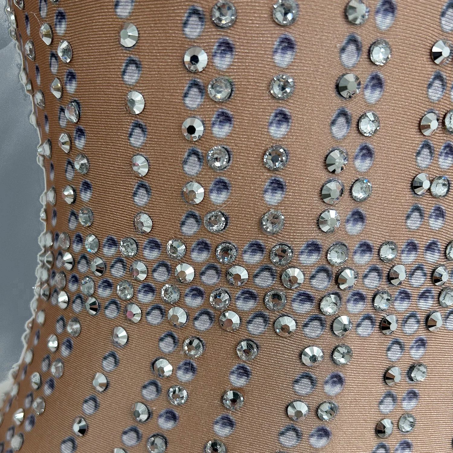 Женский комбинезон с цветочным принтом обтягивающий костюм для выступлений