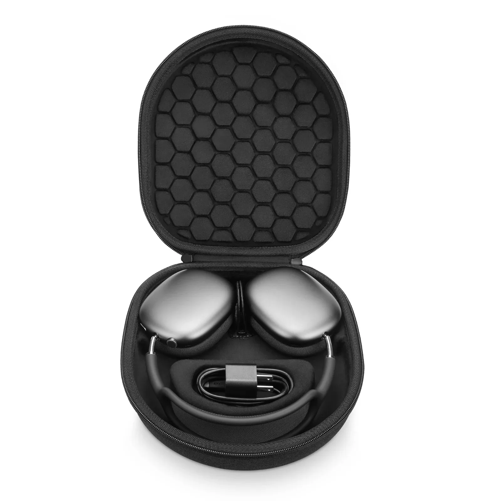 Фото Подходит для наушников Apple AirPods Max, чехол для хранения наушников из EVA, портативный защитный чехол для наушников. №1