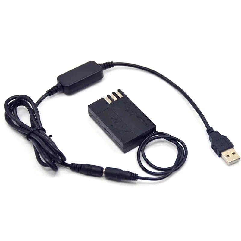 

Dummy Battery K-AC128 D-LI109 D-DC128 DC Coupler 5V USB-DC Cable for Pentax K-70 K-50 K-30 K-R K-2 K-S1 K-S2 Camera