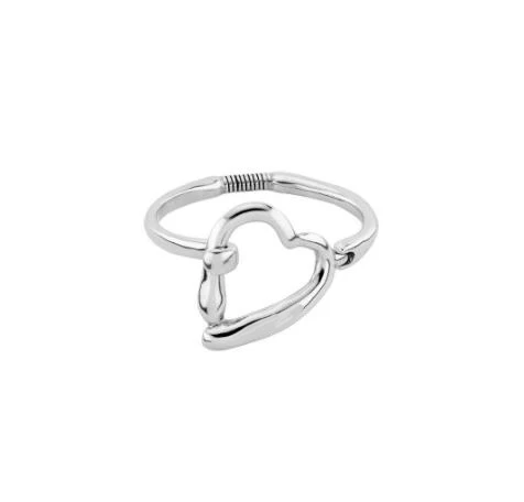 

2022 new fit UNO DE 50 fashion electroplating 925 silver 14k gold charm silver bracelet love shape niche popular jewelry gift