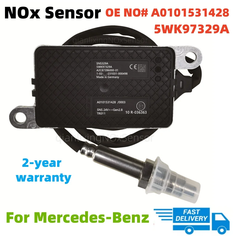 5WK97329A 5WK9 7329A A 0101531428 Датчик кислорода Nitrogen Nox для Mercedes-Benz Actros Trcuk с 5-летней гарантией