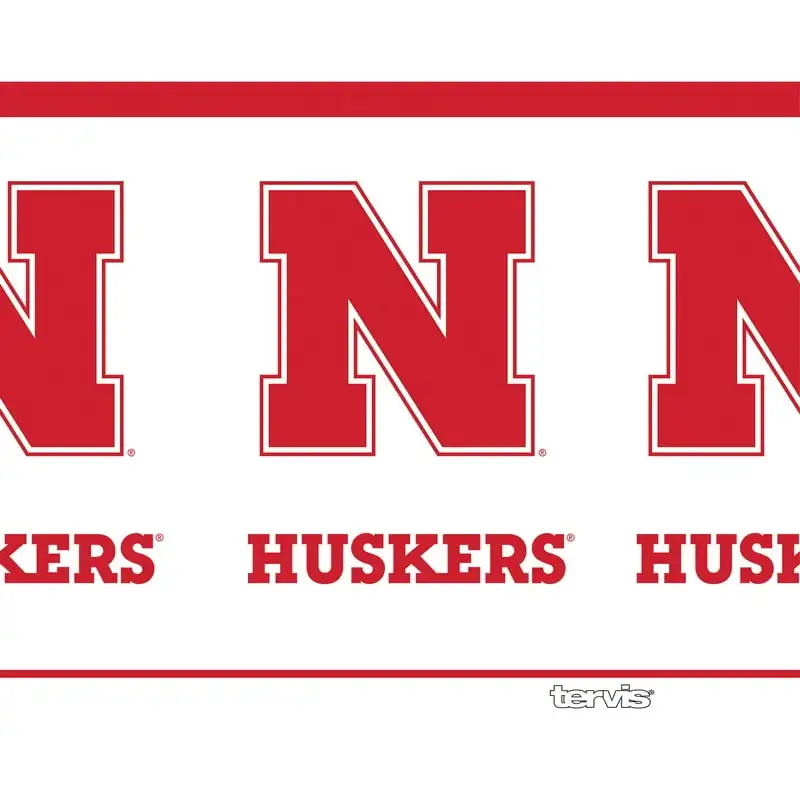 Nebraska Cornhuskers Tradition 24 oz Stainless Steel Water Bottle with lid Squeeze bottle Air up Bottle with straw Garrafa Watee
