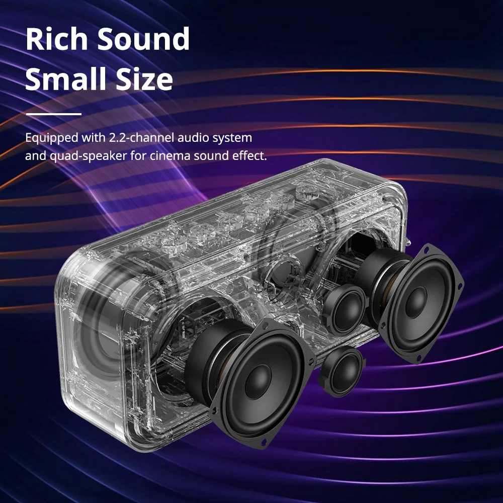 Tronsmart Force Pro Speaker 60W Bluetooth Wireless with IPX7 Waterproof Free Storage Bag Support sync 100+ speakers - купить по