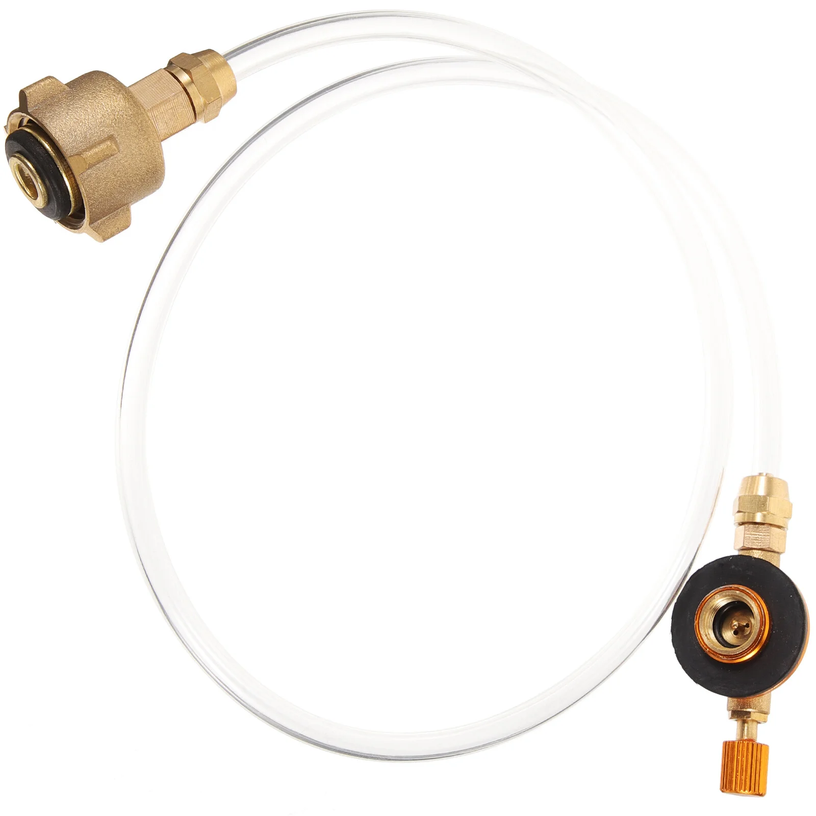 

Stove Propane Fill Adapter Camping Tool Tank Refill Supply Connector Plastic Tube Accessory