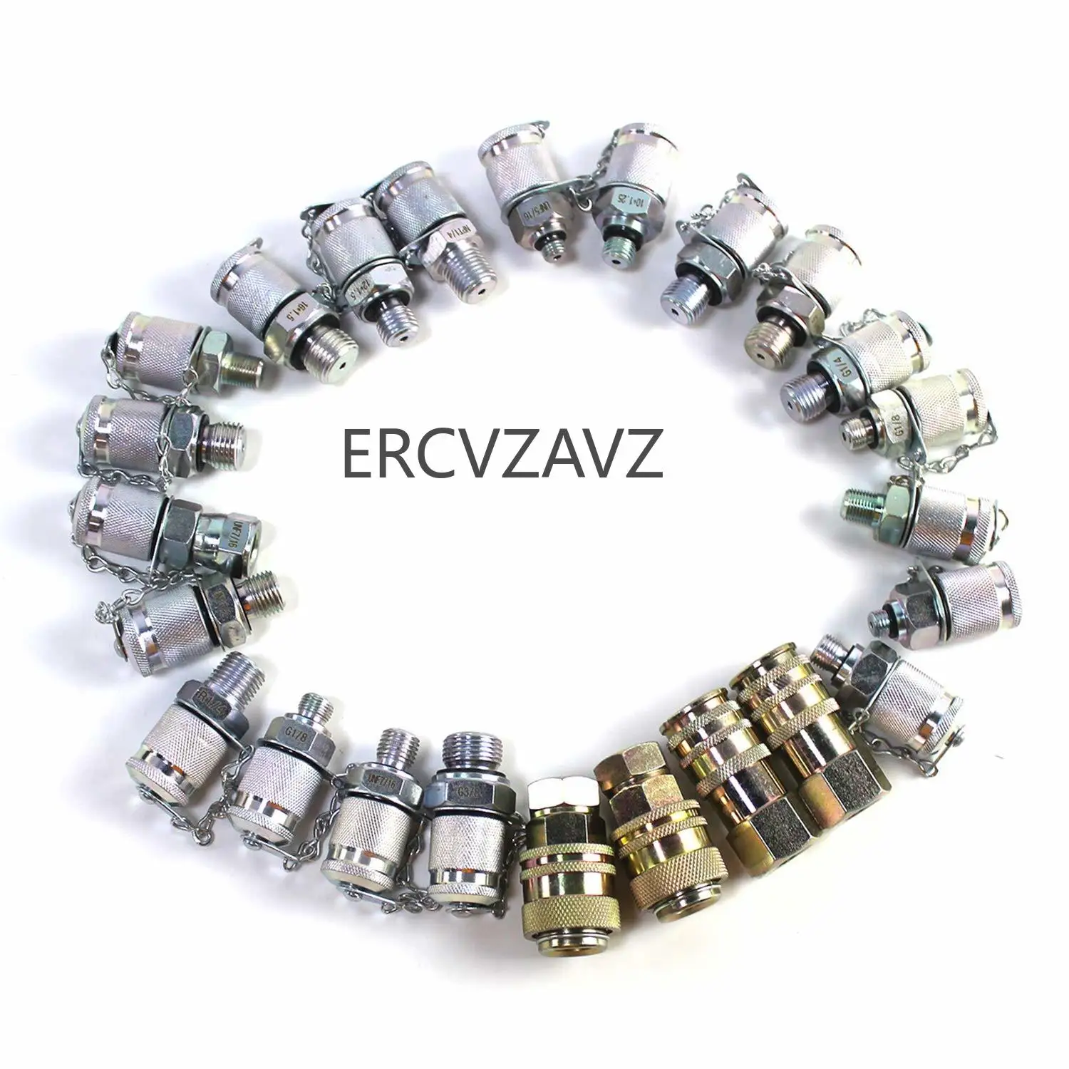 Комплект цифрового манометра 2 шт. 70 МПа 16 манометры 3 тестовых шланга 24 муфты