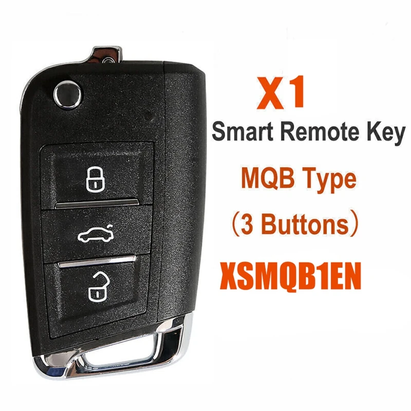 

1 PCS Xhorse XSMQB1EN Smart Proximity Remote Key Fob 3 Button Replacement For VW MQB Type For VVDI Key Tool