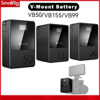 smallrig v mount battery adapter plate power supply usb c pd fast charging for camera phone computer monitor vb50 vb99 vb155