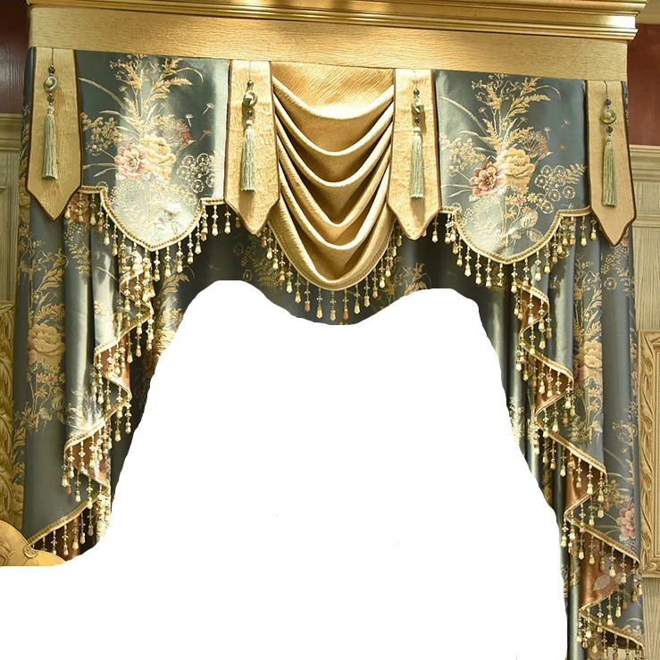 Шторы для гостиной столовой спальни в европейском и французском стиле вилла