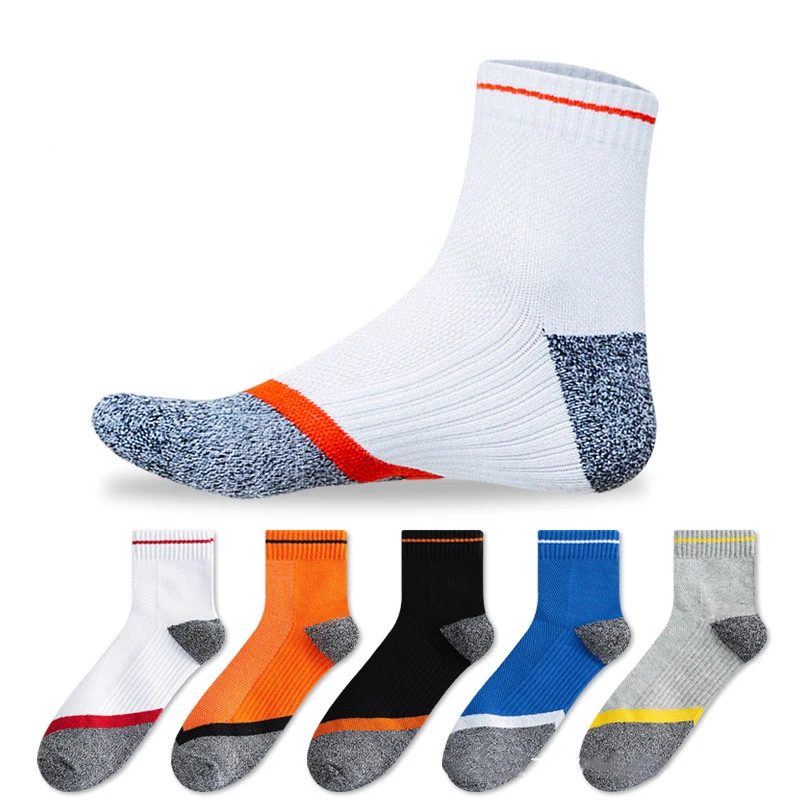 Sport Sock Professional Sports Socks Running Socks Pressure Towel Socks Spring  Summer Wear-resistant Fitness Quick-drying Socks