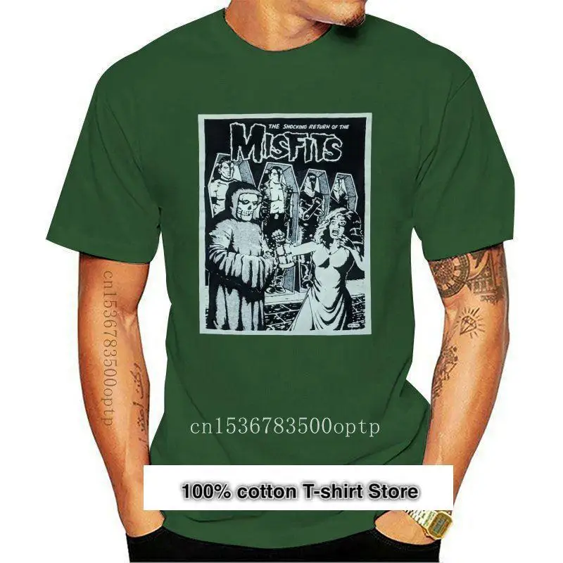 

Camiseta "El impactante retorno de los MISFITS", novedad