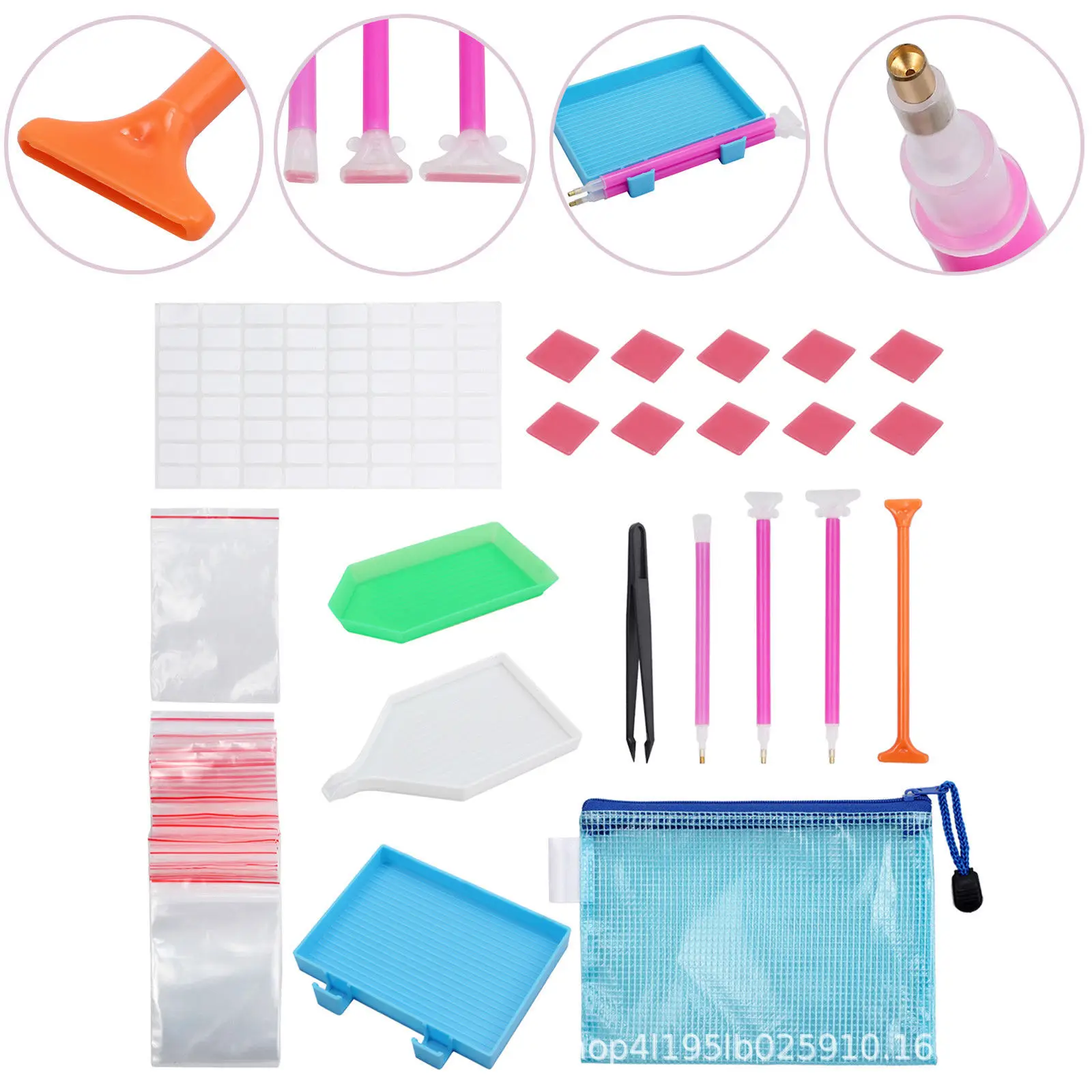 

70pcs Diamond Painting Tools 5D DIY Diamond Painting Accessories Diamond Cross Stitch Kits for Adults or Kids