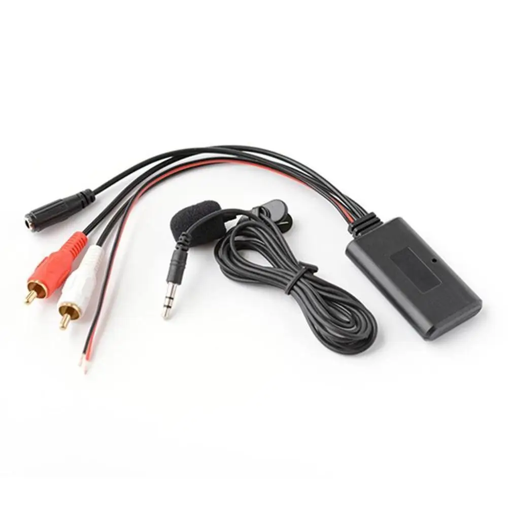 

Universal Bluetooth AUX Receiver Module 2 RCA Cable Adapter Car Radio Stereo Wireless Audio Input Music Play For Truck Auto