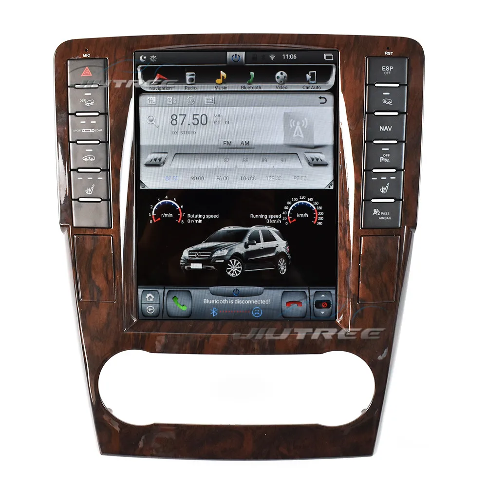 

Автомобильный GPS-навигатор PX6 на Android для Mercedes-Benz ML GL 2005-2011, стереоприемник, автомобильный мультимедийный плеер, головное устройство, магнитола