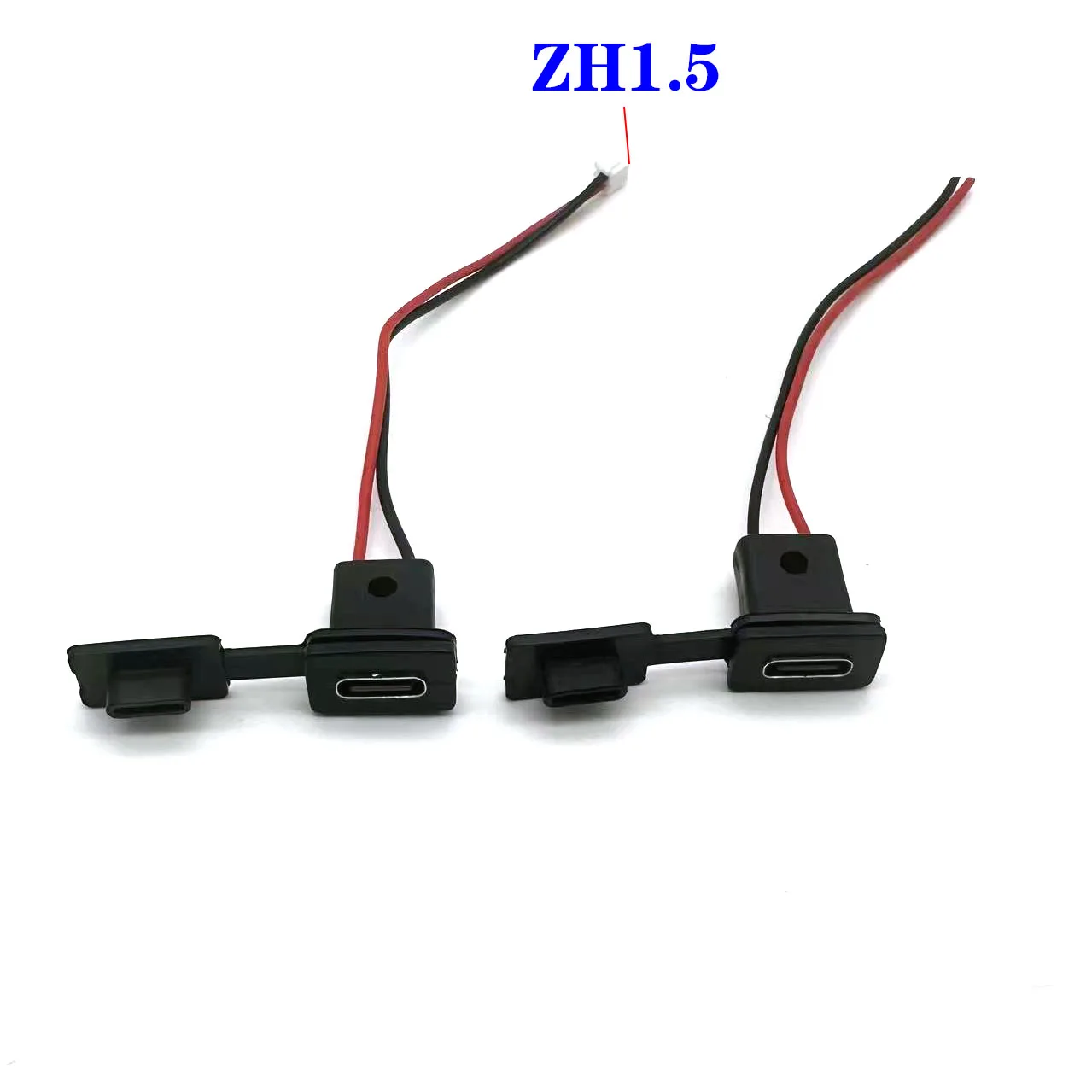 Водонепроницаемый USB-разъем 2Pin ZH1.5 Type-C с гнездом прямого сжатия