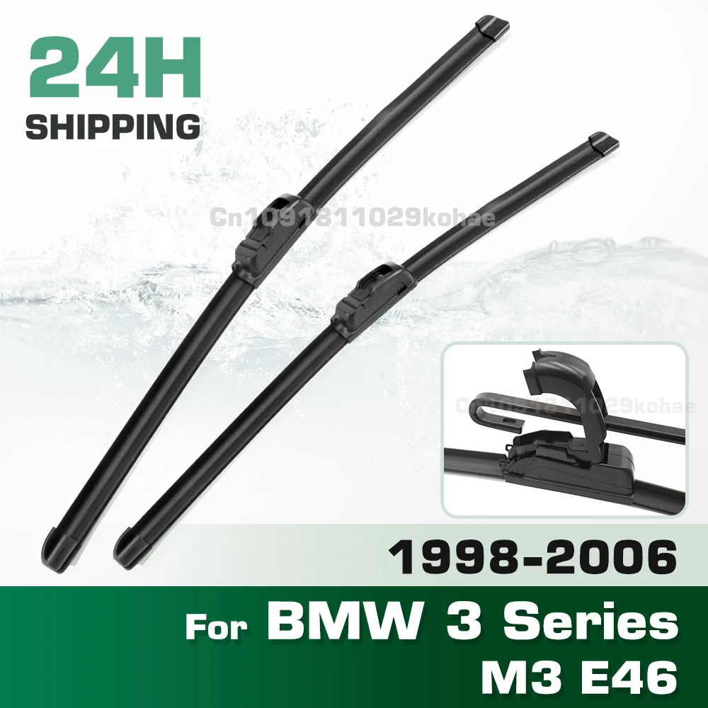 

Набор щеток переднего стеклоочистителя GREATROAD с левым рулем и правым рулем для BMW 3 серии M3 E46 1998-2006 гг., щетка для лобового стекла 22 "+ 20"