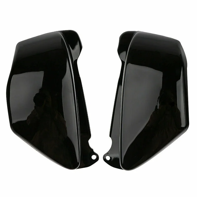 

Motorcycle Side Battery Covers Side Battery Fairing Replacement for Honda Magna VF750 VF750C(Black)