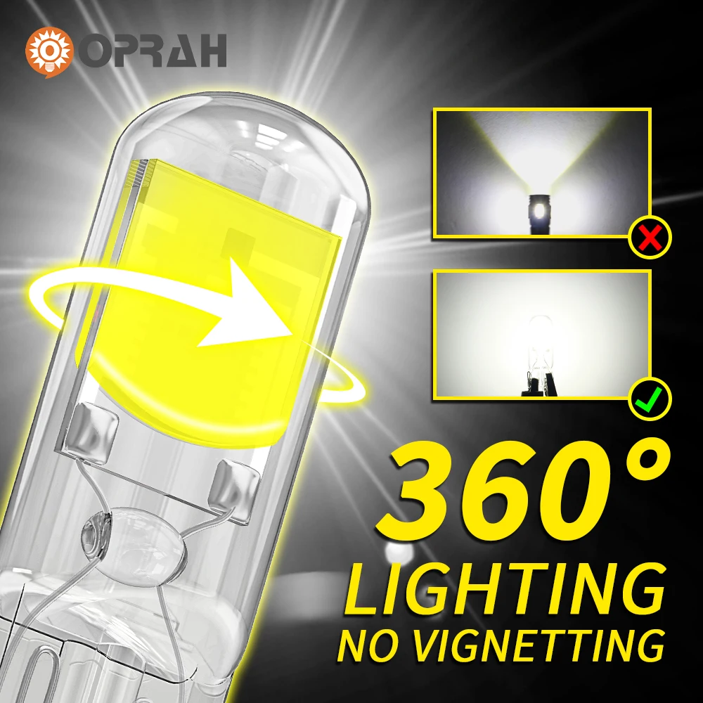 2 шт. T15 W16W 921 912 светодиодный Canbus без ошибок COB Белый Красный 6000K 12V Автоматические