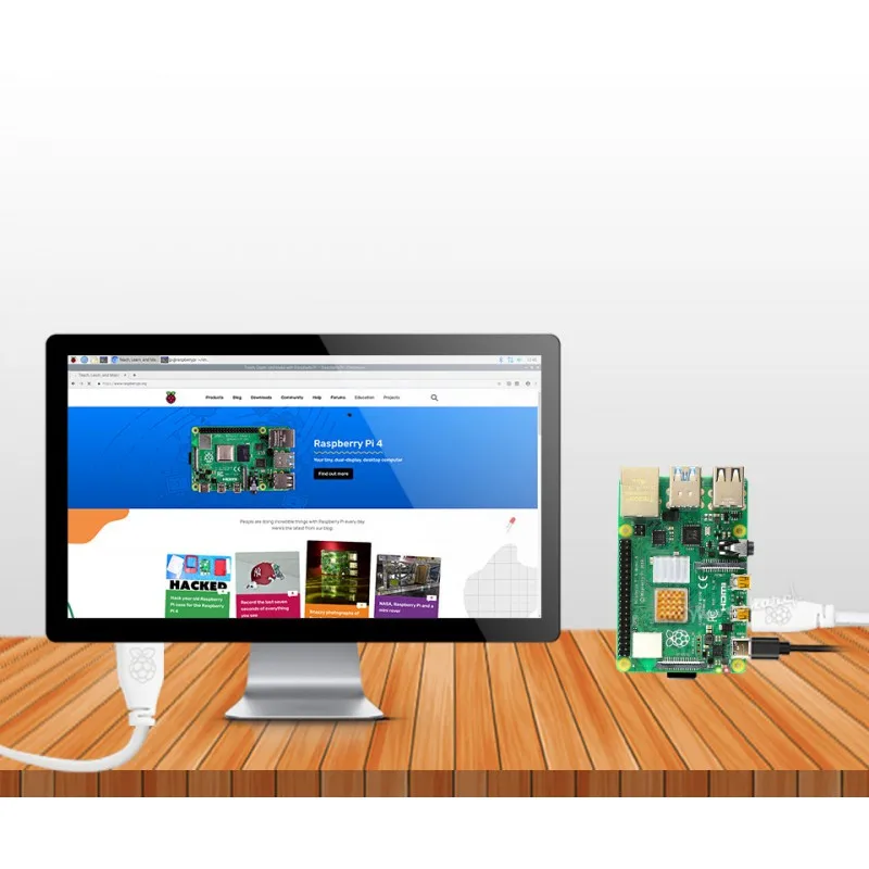 Официальный кабель Waveshare Raspberry Pi 4 Micro HDMI — стандартный HDMI, 1 м, белый (art.: 3920d26c13d46) - 3920d26c13d46