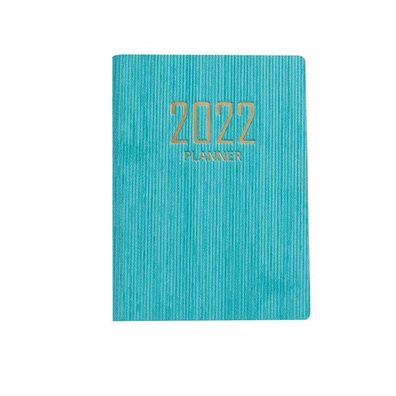 

New 365 Days A7 2022 Planner English Version Agenda Notebook Goals Habit Schedules Stationery Office School Supplies Portable