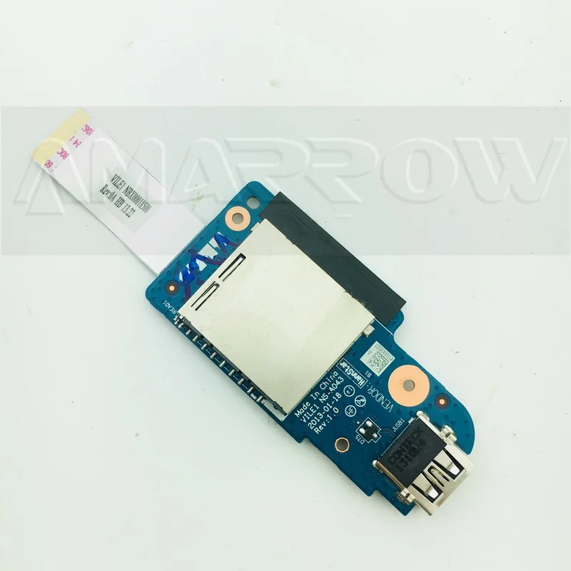 Original free shipping for lenovo E431 Card Reader USB Board NS-A043