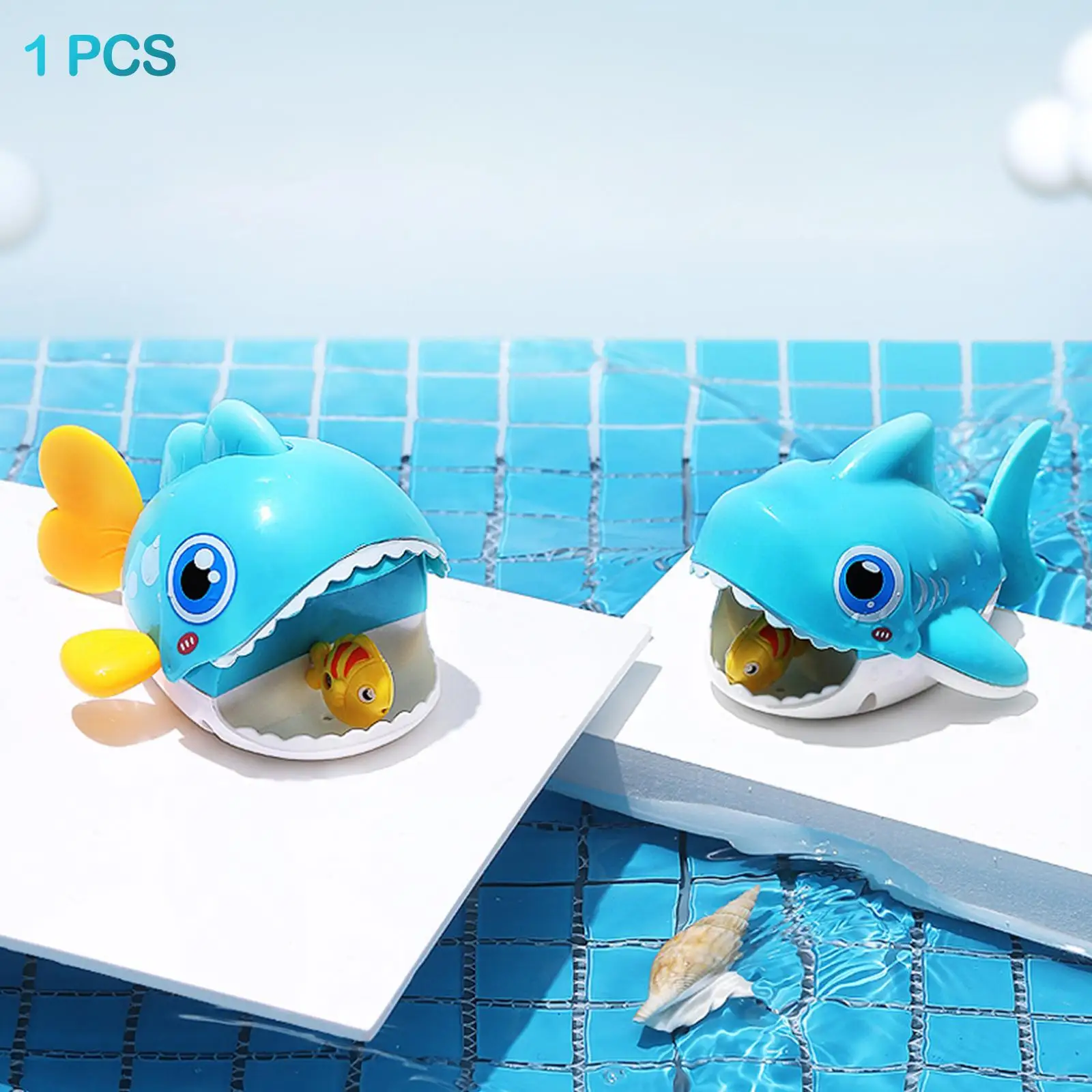 

Classic Clockwork Wind up Animal Whale Swimming for Toddlers Bath Toy Shower
