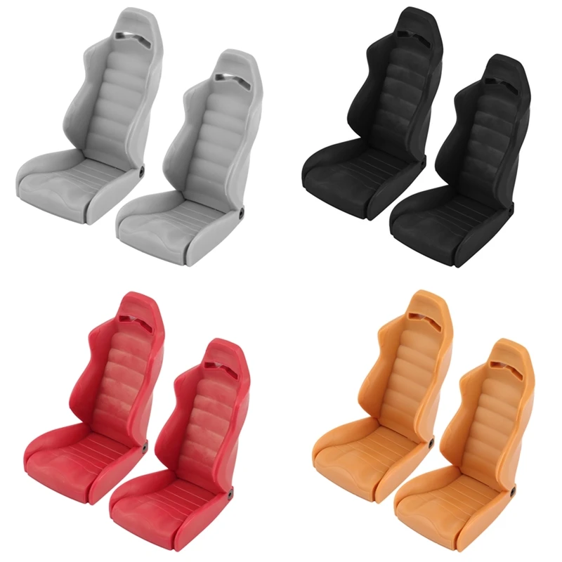 

2pcs Simulation Rock Buggy Cab Seat Driver Seat for 1/10 RC Crawler Car Axial SCX10 Wraith AX90018 AXI90074 RR10 Traxxas TRX4