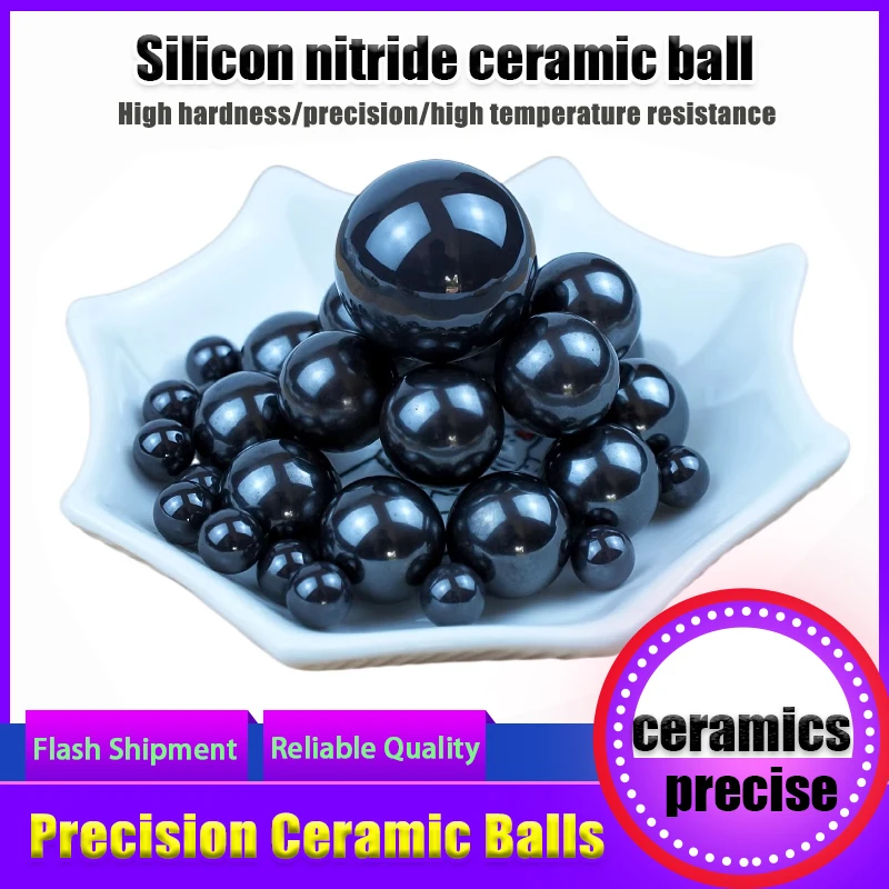 

Керамические шары нитрида кремния 1.5/2.5/3/4/5/6/7/8/9/10/12/15 мм