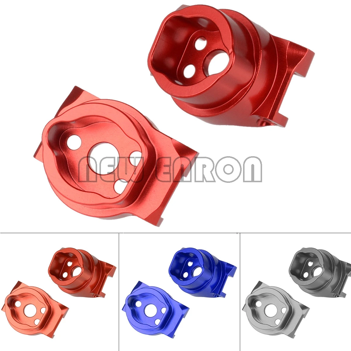 Новинка ENRON #8256 2 шт. алюминиевый портальный приводной мост крепление задний левый и правый для радиоуправляемого гусеничного автомобиля 1/10 Traxxas TRX-4 TRX4 TRX-6 TRX6