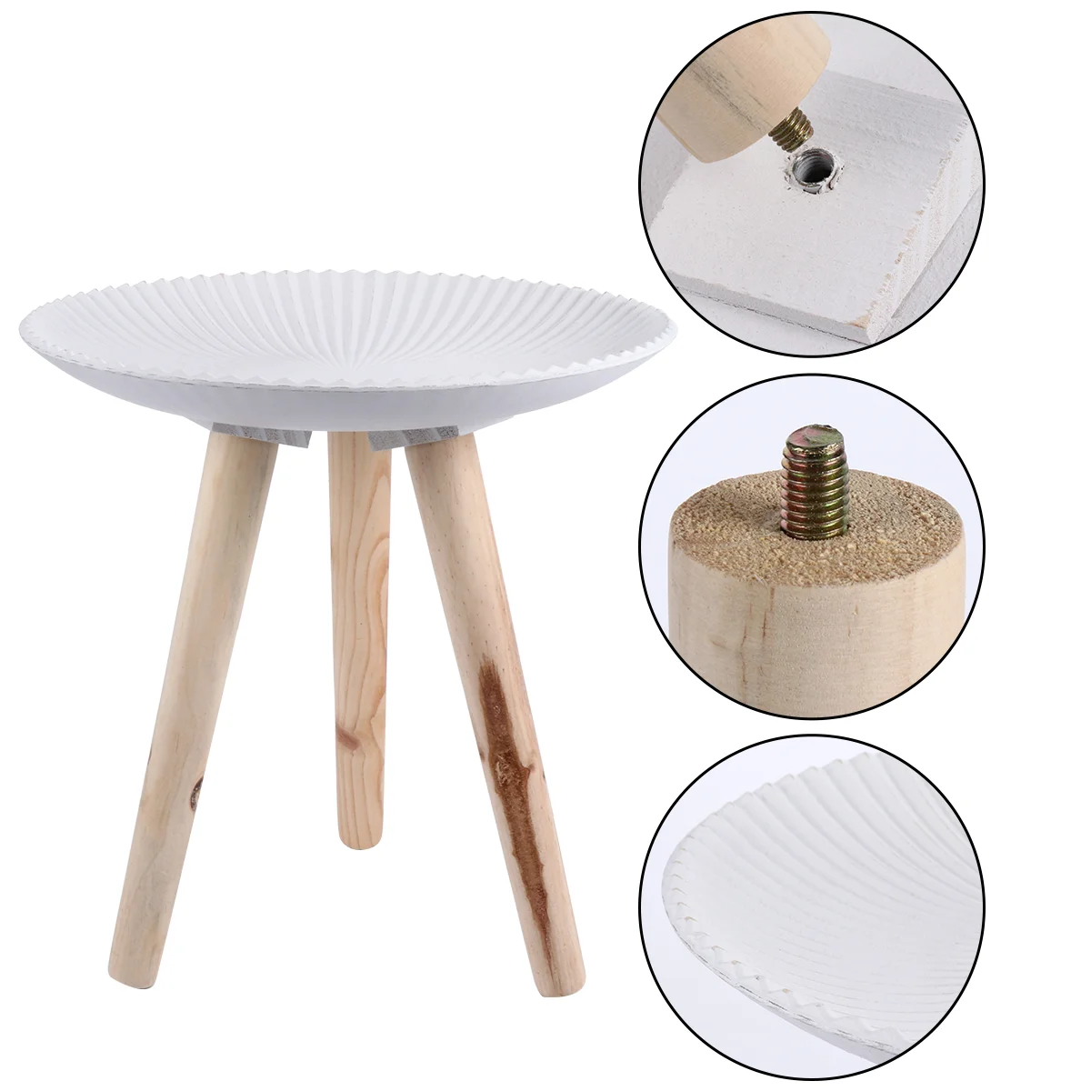 

1pc Tea Table Delicate Fashionable Beautiful Attractive Exquisite Round Table for Home