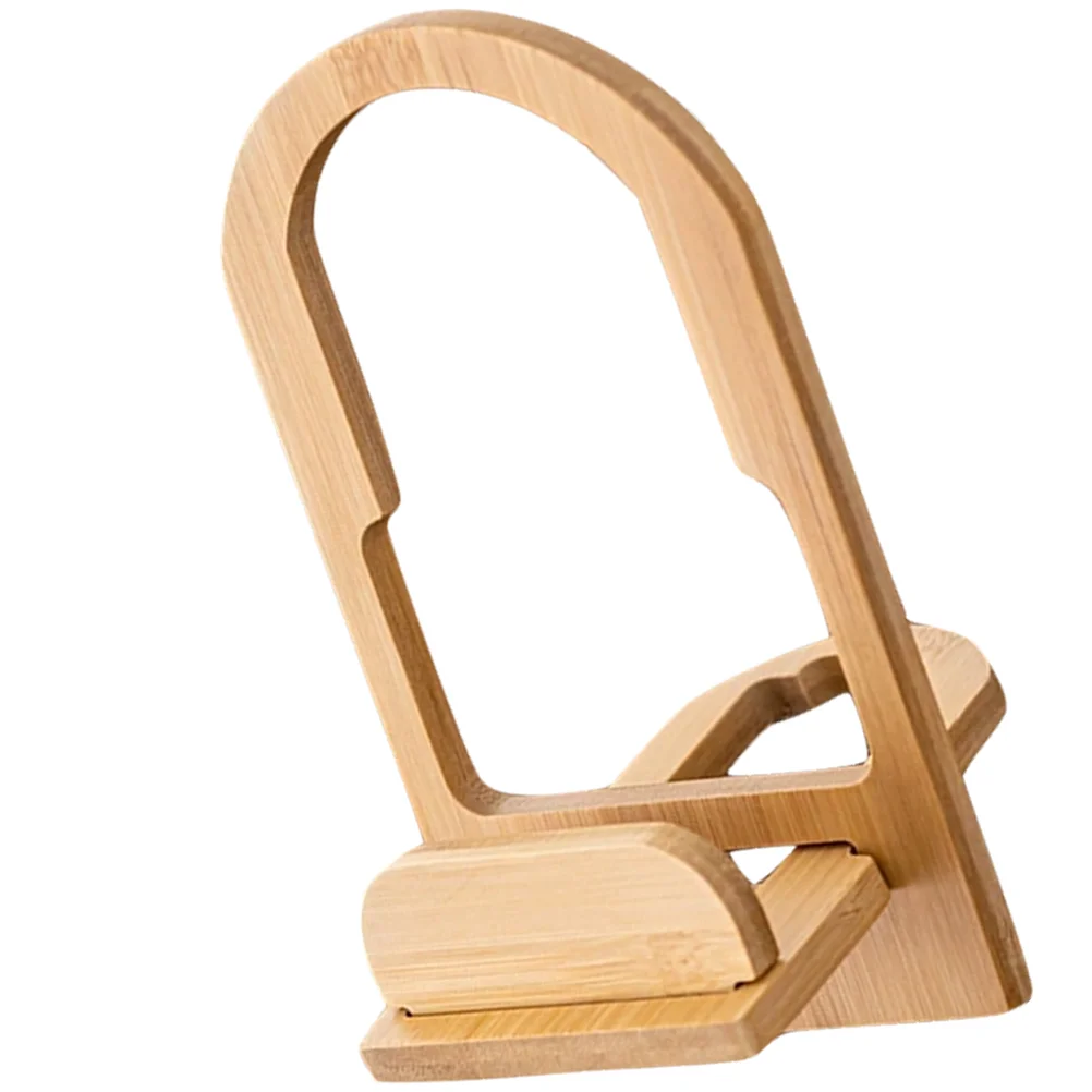 

Stand Display Holder Rack Tea Plate Cake Dish Picturebracket Crafts Easel Desktop Artfolding Wooden Book Decorative Holders